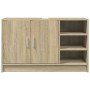 Engineered wood bathroom cabinet in Sonoma oak, 90x29x55 cm. by , Bathroom furniture - Ref: Foro24-848124, Price: 77,95 €, Di...