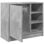 Waschbeckenunterschrank aus grauem Betonholz 63x29x55 cm von , Badezimmermöbel - Ref: Foro24-848132, Preis: 61,44 €, Rabatt: %