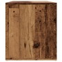 Aged engineered wood corner furniture 160x40x45 cm by , Closets and storage - Ref: Foro24-3307826, Price: 155,99 €, Discount: %