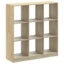 Estantería de madera de ingeniería roble Sonoma 102x32x108 cm de , Librerías y estanterías - Ref: Foro24-3307839, Precio: 107...