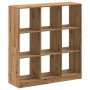 Estantería de madera de ingeniería roble artesano 102x32x108 cm de , Librerías y estanterías - Ref: Foro24-3307845, Precio: 1...