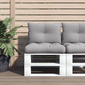 Cushions for pallet sofa, 2 units, gray fabric by , Cushions for chairs and sofas - Ref: Foro24-360835, Price: 41,99 €, Disco...