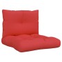 Palettenkissen, 2 Stück, roter Stoff von , Kissen für Stühle und Sofas - Ref: Foro24-360840, Preis: 41,14 €, Rabatt: %