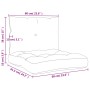 Cushions for pallets, 2 units, red fabric by , Cushions for chairs and sofas - Ref: Foro24-360840, Price: 41,14 €, Discount: %