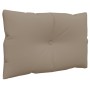 Cushions for pallets, 2 units, gray taupe fabric. by , Cushions for chairs and sofas - Ref: Foro24-360842, Price: 38,93 €, Di...