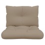 Cushions for pallets, 2 units, gray taupe fabric. by , Cushions for chairs and sofas - Ref: Foro24-360842, Price: 38,93 €, Di...