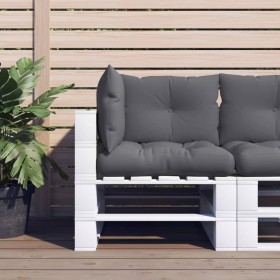 Kissen für Paletten, 3 Stück, anthrazitgraues Gewebe. von , Kissen für Stühle und Sofas - Ref: Foro24-360856, Preis: 42,99 €,...