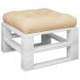 Cushion for a beige fabric pallet sofa 50x50x12 cm by , Cushions for chairs and sofas - Ref: Foro24-360428, Price: 24,99 €, D...