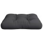 Cushion for pallets, black fabric, 60x60x12 cm by , Cushions for chairs and sofas - Ref: Foro24-360454, Price: 30,89 €, Disco...