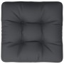 Cushion for pallets, black fabric, 60x60x12 cm by , Cushions for chairs and sofas - Ref: Foro24-360454, Price: 30,89 €, Disco...