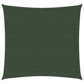 Dark green HDPE sail shade 160 g/m² 4.5x4.5 m by vidaXL, Umbrellas - Ref: Foro24-311442, Price: 43,99 €, Discount: %