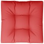 Cojín para sofá de palets de tela rojo 70x70x12 cm de , Cojines para sillas y sofás - Ref: Foro24-360475, Precio: 28,59 €, De...