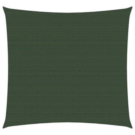 Dark green HDPE sail shade 160 g/m² 3.6x3.6 m by vidaXL, Umbrellas - Ref: Foro24-311440, Price: 40,37 €, Discount: %