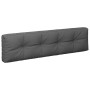 Cushions for pallets, 2 units, anthracite gray fabric. by , Cushions for chairs and sofas - Ref: Foro24-360821, Price: 118,24...