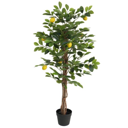 Artificial lemon tree with 3 green PP trunks 120 cm. by , Trees - Ref: Foro24-4010677, Price: 72,66 €, Discount: %