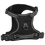 Dog harness with adjustable reflective bands black M by , Dog products - Ref: Foro24-4013365, Price: 22,99 €, Discount: %