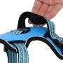 Adjustable blue dog harness with reflective bands, size L. by , Dog products - Ref: Foro24-4013371, Price: 20,99 €, Discount: %