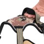 Dog harness with adjustable reflective bands in brown XL by , Dog products - Ref: Foro24-4013378, Price: 22,99 €, Discount: %