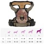 Dog harness with adjustable reflective bands in brown XL by , Dog products - Ref: Foro24-4013378, Price: 22,99 €, Discount: %