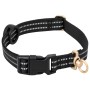 Dog harness with adjustable black leash and collar L by , Dog products - Ref: Foro24-4013390, Price: 28,99 €, Discount: %