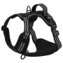 Dog harness with adjustable black leash and collar L by , Dog products - Ref: Foro24-4013390, Price: 28,99 €, Discount: %