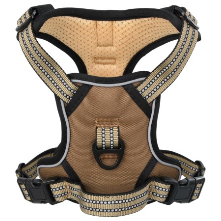 Brown adjustable dog harness with leash and collar. by , Dog products - Ref: Foro24-4013392, Price: 26,99 €, Discount: %