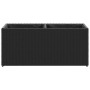 Planter with 2 black PE rattan pots 2 units 72x30x32 cm by , Pots and planters - Ref: Foro24-3210528, Price: 84,45 €, Discoun...