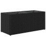 Planter with 2 black PE rattan pots 2 units 72x30x32 cm by , Pots and planters - Ref: Foro24-3210528, Price: 84,45 €, Discoun...