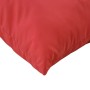 Sofa cushions 4 units red fabric 60x60 cm by , Cushions for chairs and sofas - Ref: Foro24-360409, Price: 59,25 €, Discount: %