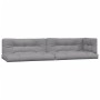 Kissen für Paletten, 5 Stück, grauer Stoff. von , Kissen für Stühle und Sofas - Ref: Foro24-360778, Preis: 128,19 €, Rabatt: %