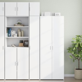 Schmaler Schrank aus weißem Ingenieurholz 30x42,5x225 cm. von , Sideboards - Ref: Foro24-3281259, Preis: 170,99 €, Rabatt: %