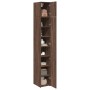 Narrow engineered wood wardrobe in brown oak, 30x42.5x225 cm by , Sideboards - Ref: Foro24-3281265, Price: 171,99 €, Discount: %