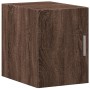 Narrow engineered wood wardrobe in brown oak, 30x42.5x225 cm by , Sideboards - Ref: Foro24-3281265, Price: 171,99 €, Discount: %