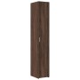 Narrow engineered wood wardrobe in brown oak, 30x42.5x225 cm by , Sideboards - Ref: Foro24-3281265, Price: 171,99 €, Discount: %