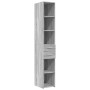 Armario estrecho madera ingeniería gris Sonoma 30x42,5x225 cm de , Aparadores - Ref: Foro24-3281271, Precio: 134,99 €, Descue...