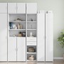 Narrow white engineered wood wardrobe 40x42.5x225 cm by , Sideboards - Ref: Foro24-3281273, Price: 176,68 €, Discount: %