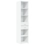 Narrow white engineered wood wardrobe 40x42.5x225 cm by , Sideboards - Ref: Foro24-3281273, Price: 176,68 €, Discount: %