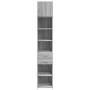 Narrow Sonoma gray engineered wood wardrobe 40x42.5x225 cm by , Sideboards - Ref: Foro24-3281278, Price: 176,68 €, Discount: %