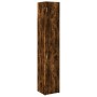 Narrow smoked oak engineered wood wardrobe 40x42.5x225 cm by , Sideboards - Ref: Foro24-3281284, Price: 163,36 €, Discount: %