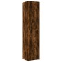 Narrow smoked oak engineered wood wardrobe 40x42.5x225 cm by , Sideboards - Ref: Foro24-3281284, Price: 163,36 €, Discount: %