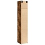 Narrow smoked oak engineered wood wardrobe 40x42.5x225 cm by , Sideboards - Ref: Foro24-3281284, Price: 163,36 €, Discount: %