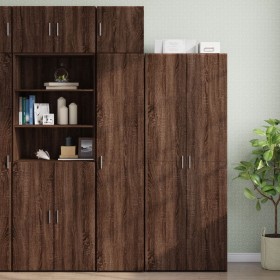 Armario estrecho madera ingeniería marrón roble 40x42,5x225 cm de , Aparadores - Ref: Foro24-3281286, Precio: 169,05 €, Descu...