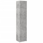 Narrow engineered wood wardrobe in gray concrete, 45x42.5x225 cm by , Sideboards - Ref: Foro24-3281290, Price: 188,69 €, Disc...