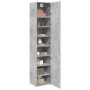 Narrow engineered wood wardrobe in gray concrete, 45x42.5x225 cm by , Sideboards - Ref: Foro24-3281290, Price: 188,69 €, Disc...