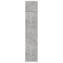 Narrow engineered wood wardrobe in gray concrete, 45x42.5x225 cm by , Sideboards - Ref: Foro24-3281290, Price: 188,69 €, Disc...