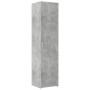 Narrow engineered wood wardrobe in gray concrete, 45x42.5x225 cm by , Sideboards - Ref: Foro24-3281290, Price: 188,69 €, Disc...