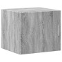 Armario estrecho madera ingeniería gris Sonoma 45x42,5x225 cm de , Aparadores - Ref: Foro24-3281299, Precio: 171,99 €, Descue...