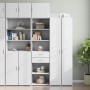 Narrow white engineered wood wardrobe 50x42.5x225 cm by , Sideboards - Ref: Foro24-3281308, Price: 181,22 €, Discount: %