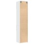 Narrow white engineered wood wardrobe 50x42.5x225 cm by , Sideboards - Ref: Foro24-3281308, Price: 181,22 €, Discount: %