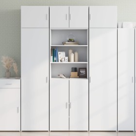 Engineered wood white wardrobe 70x42.5x225 cm by , Sideboards - Ref: Foro24-3281315, Price: 225,99 €, Discount: %